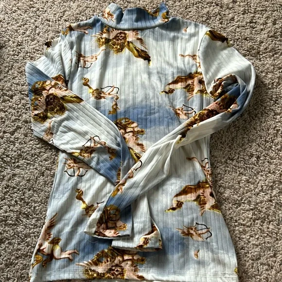 Rue21 Tops Angel Print Turtleneck Poshmark